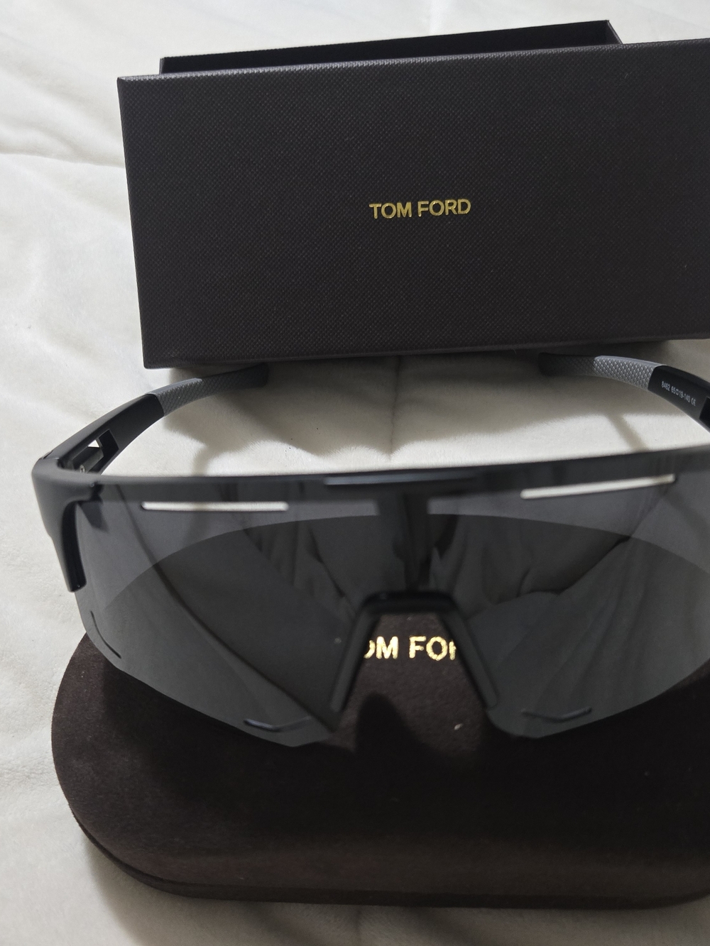 Tom Ford Shield Sunglasses in Black